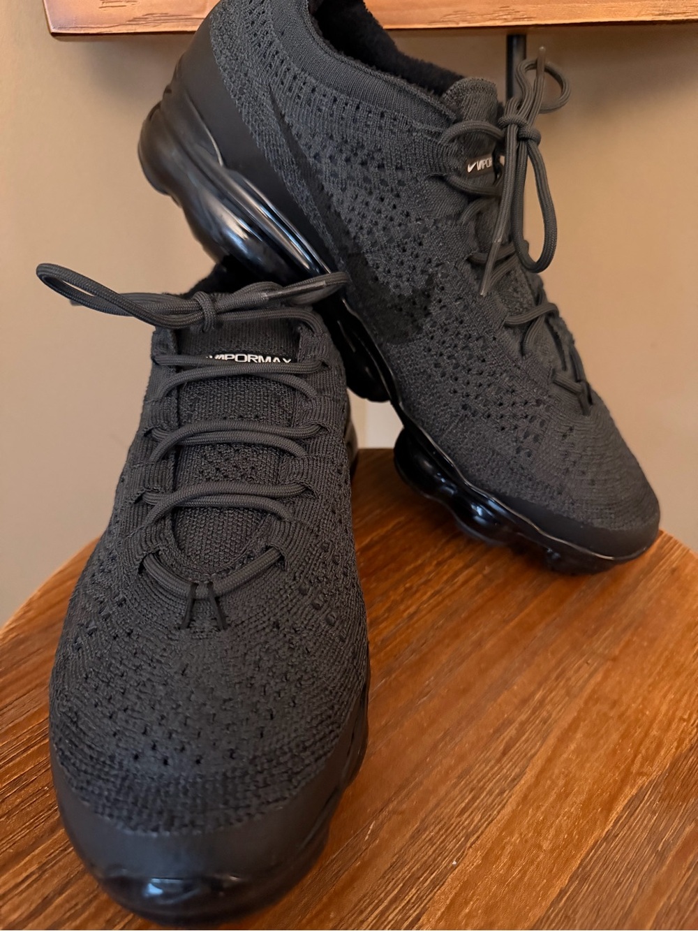 Nike Air VaporMax 2023 Flyknit “Triple Black” – Men’s Size 9.5